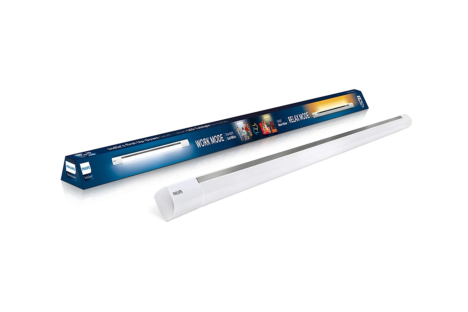 TWINGLOW 20W+20W (CW+WW) BATTEN