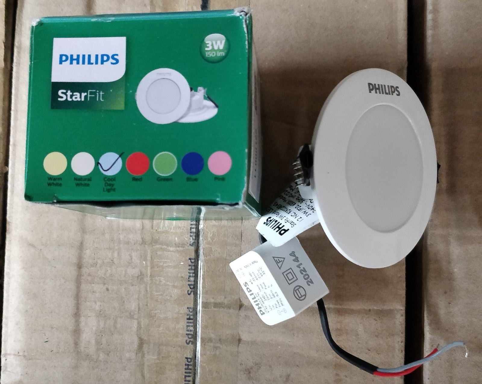 3W AP ROUND JB LED DL (CDL)