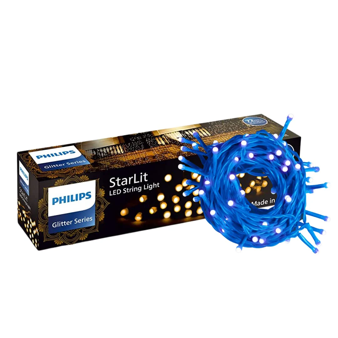 6W StarRay 12M 60LED STRING LIGHT - BLUE