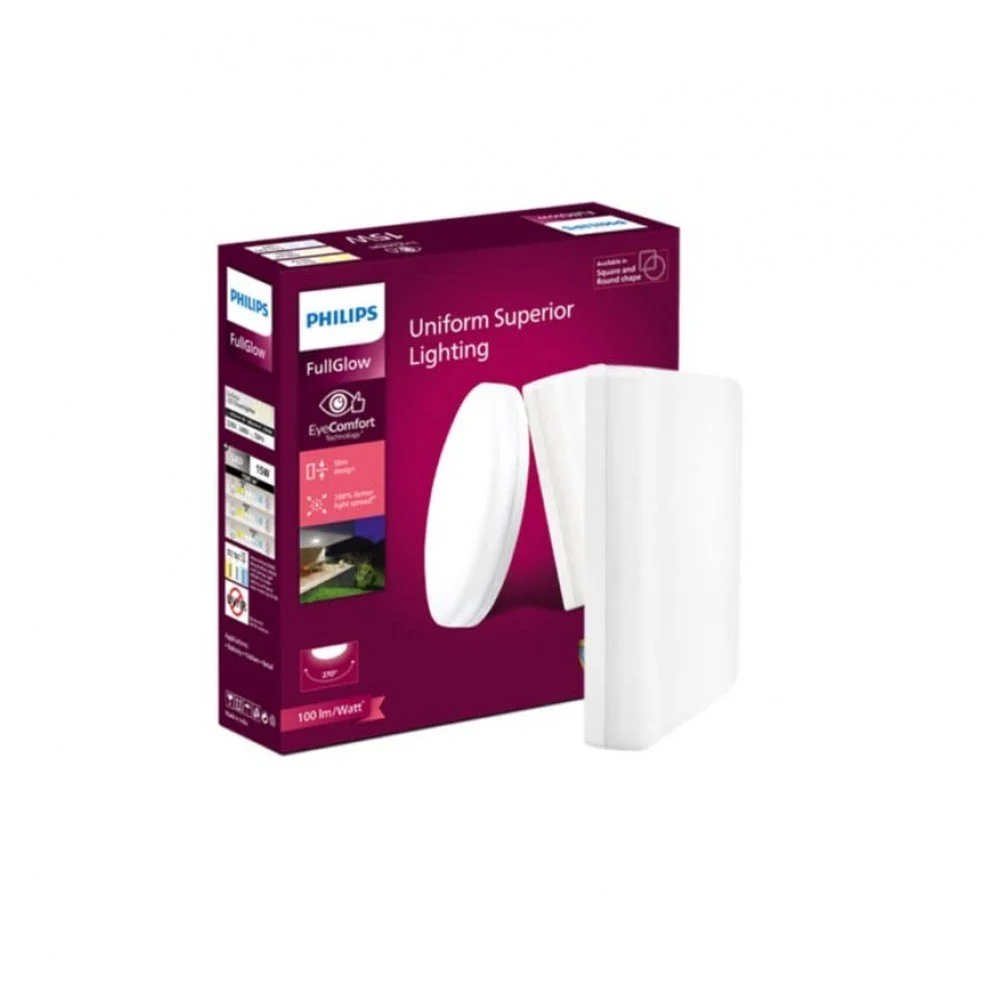 15W Square FullGlow LED Surface (WW)